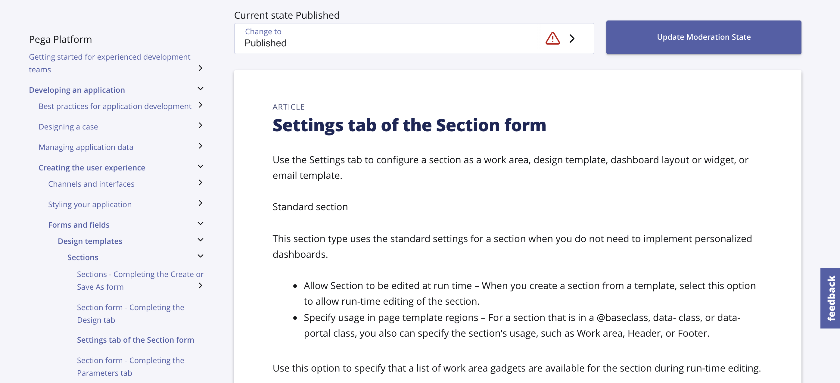 Book navigation is nested several levels